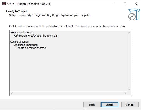 Dragon frp tool
