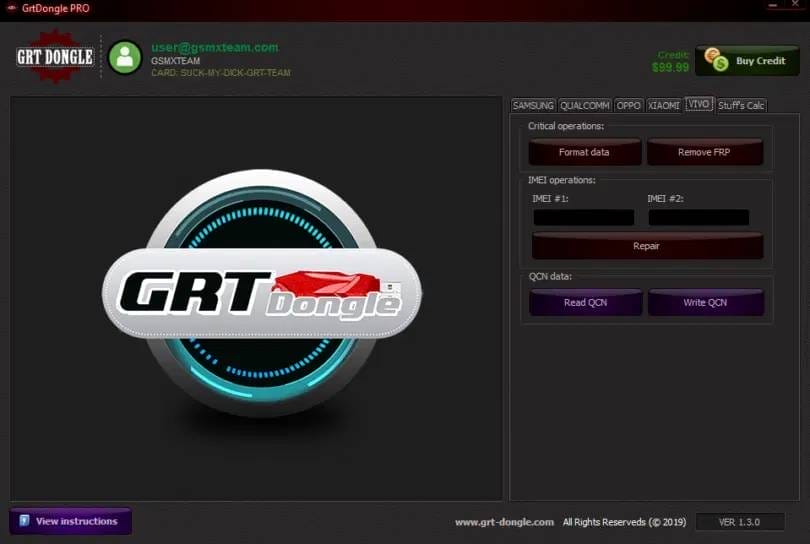Grt dongle pro tool