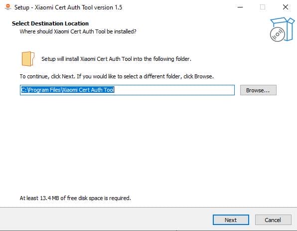 Xiaomi cert auth tool