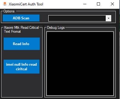 Xiaomi cert auth tool
