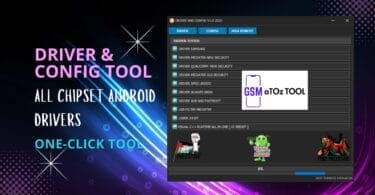 Driver and config tool v1. 0 all chipset android drivers one-click tool
