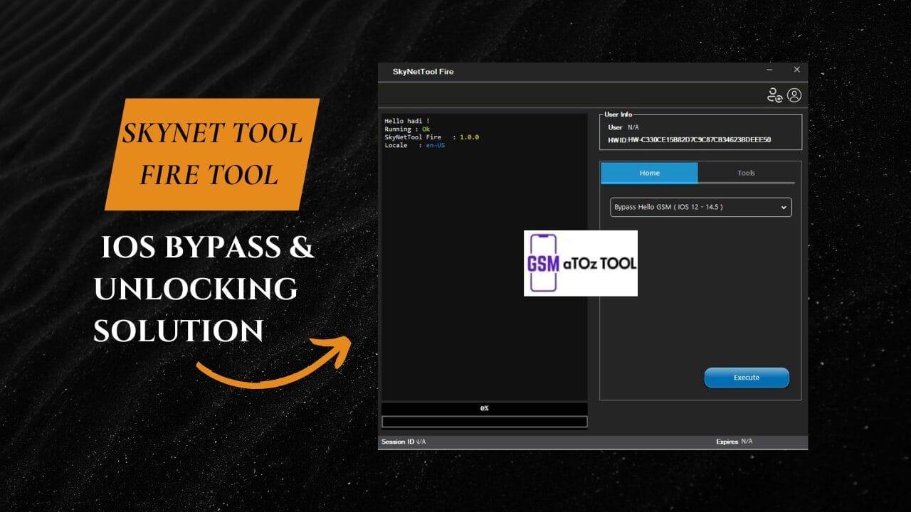 Skynettool fire tool v1. 1. 0 ios bypass & unlocking solution