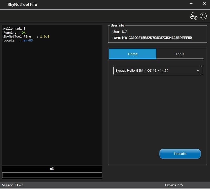 Skynettool fire tool