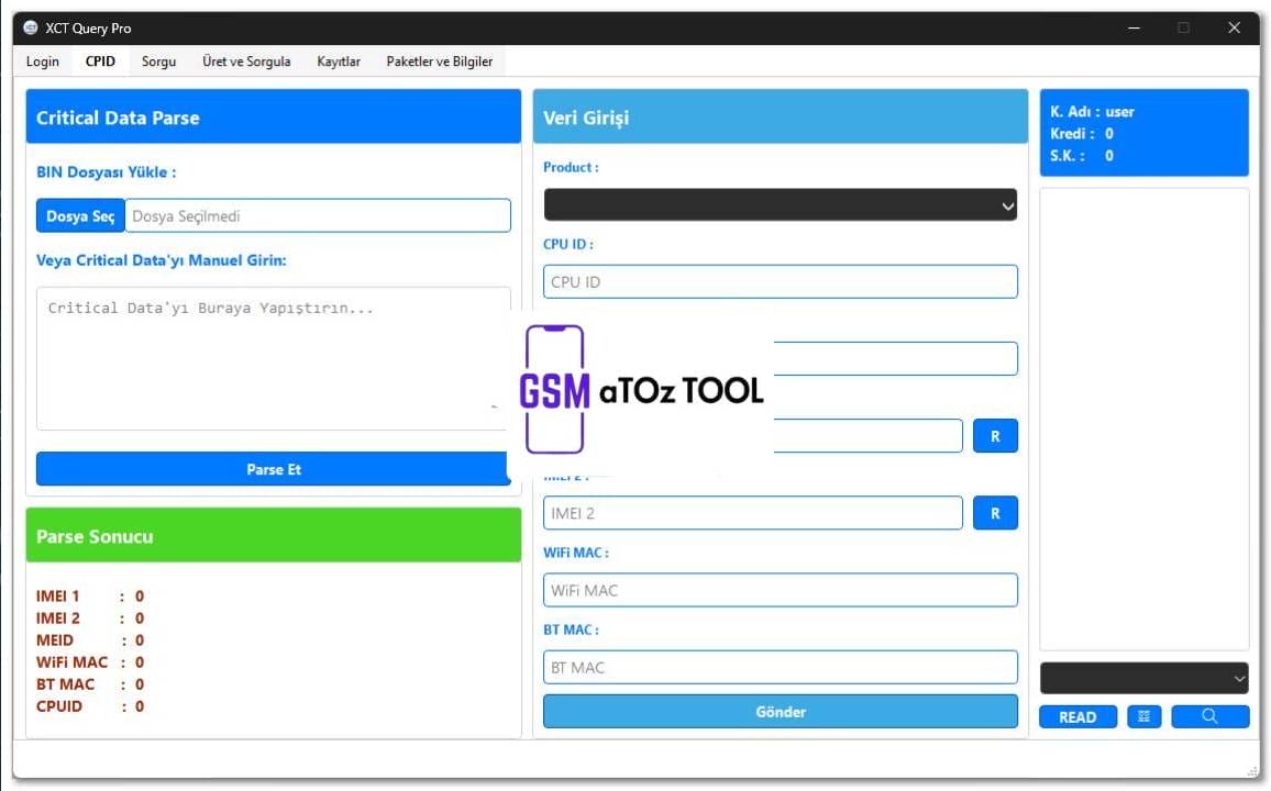 Xct query pro tool