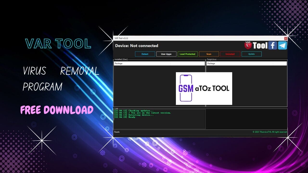 Var tool v2. 2. 2 virus removal program free download