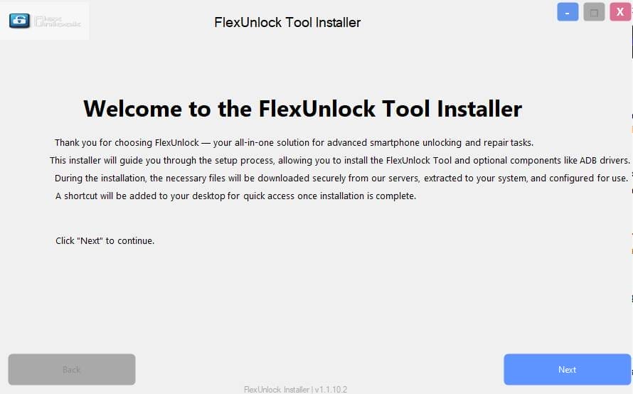 Flexunlock tool