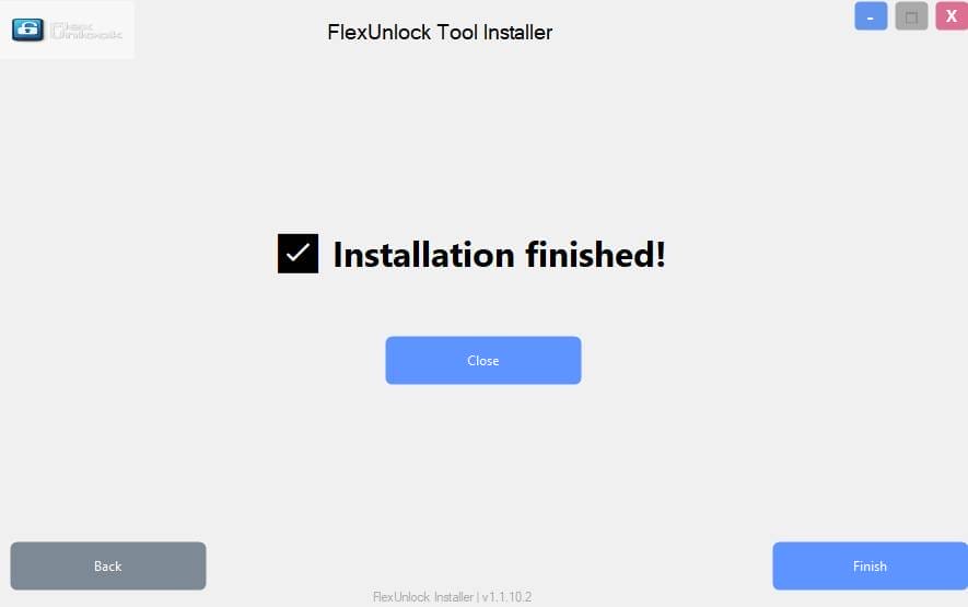 Flexunlock tool