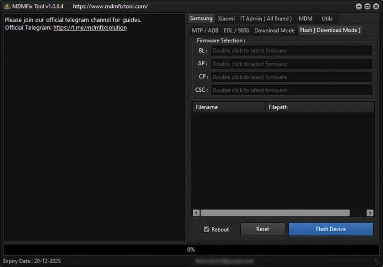 Mdm fix tool
