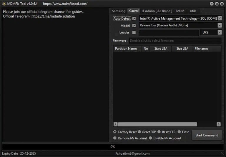 Mdm fix tool