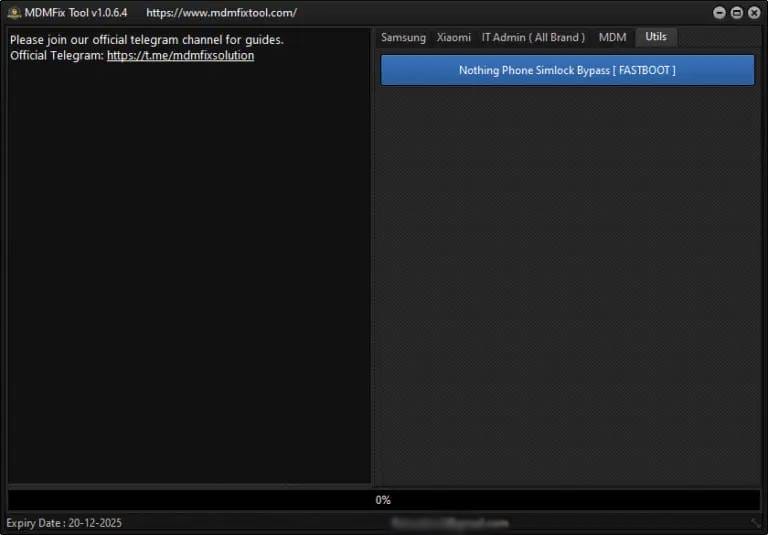Mdm fix tool