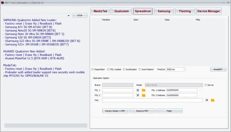 Mrt tool