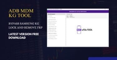 Adb mdm kg tool latest version free download