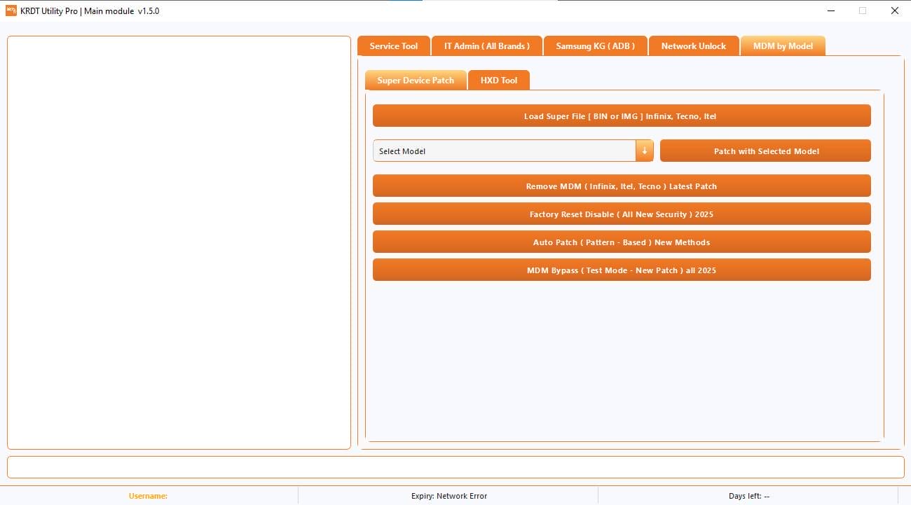 Krdt utility pro tool v1. 5. 0 removing mdm lock Krdt utility pro tool
