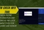 Hw Check Info Tool Check Phone Information And Remove Frp Lock