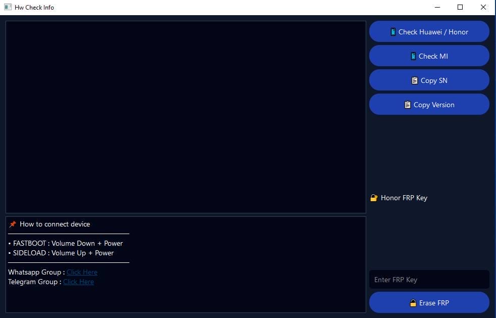 Hw check info tool Hw check info tool