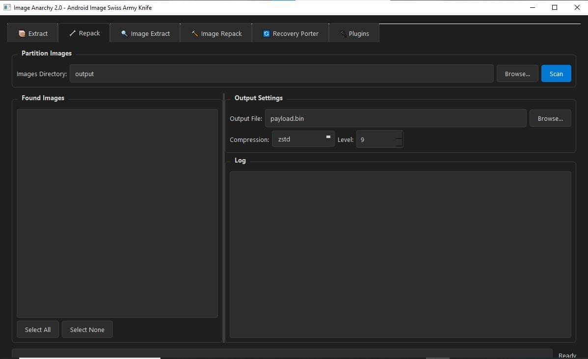 Image anarchy tool v2. 0 modify and rebuild android image files and ota Image anarchy tool