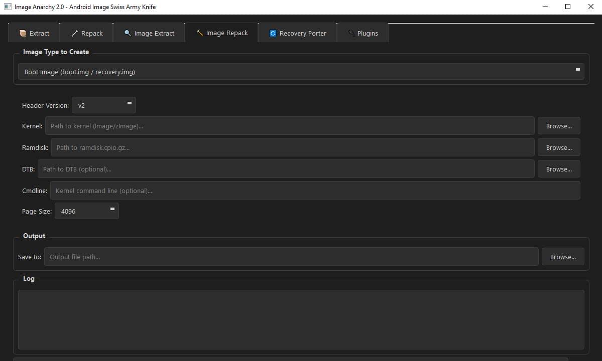 Image anarchy tool v2. 0 modify and rebuild android image files and ota Image anarchy tool