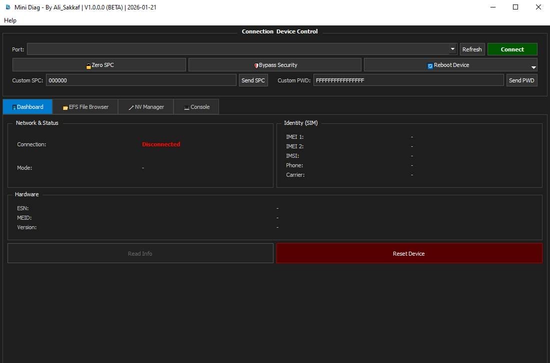 Mini diag tool latest version free download Mini diag tool