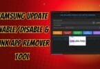 Samsung Update Enable/Disable & Junk App Remover Tool