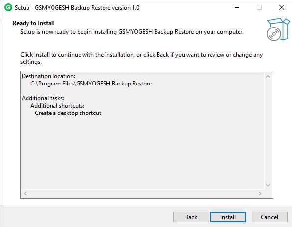 Gsmyogesh pro backup & restore toolv1. 0 latest version free download Gsmyogesh pro backup & restore tool