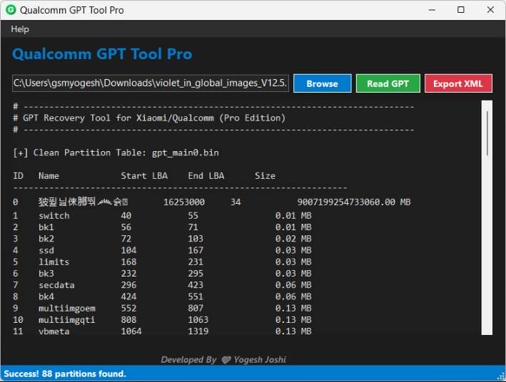 Qualcomm gpt tool pro latest version free download Qualcomm gpt tool pro