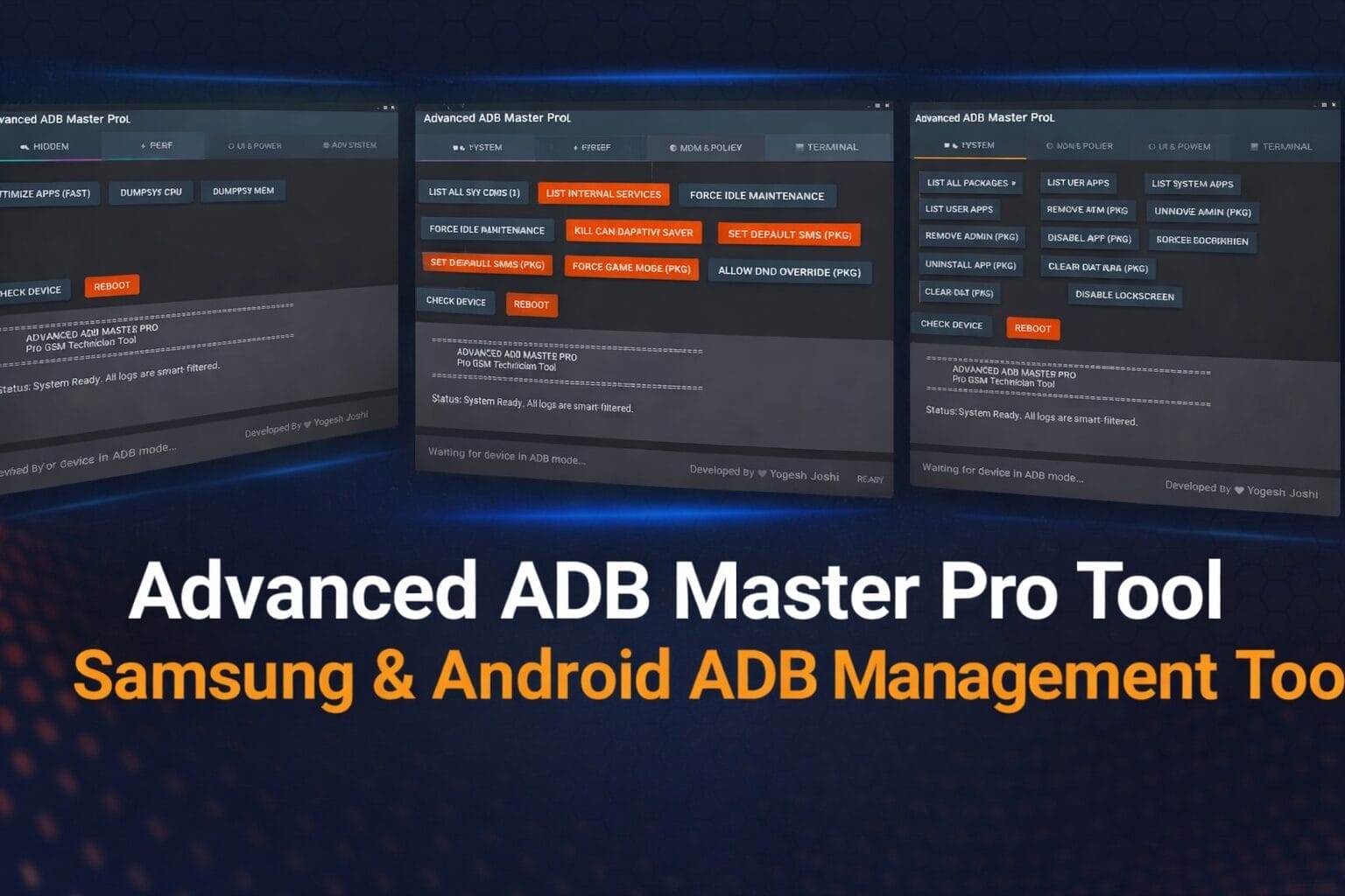 Advanced adb master pro tool samsung & android adb management tool Advanced adb master pro tool samsung & android adb management tool
