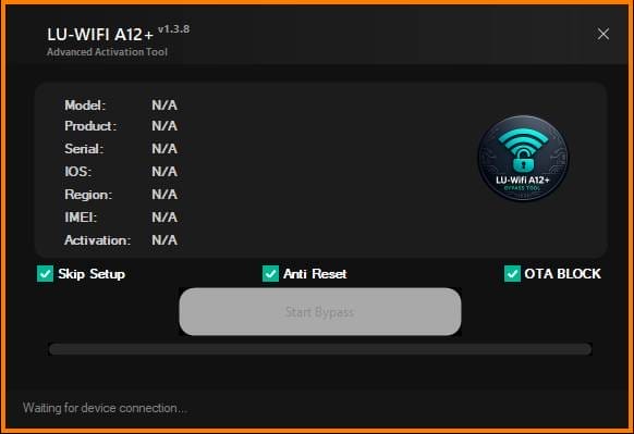 Lu-wifi a12+ tool v1. 3. 8 advanced activation tool latest version download Lu-wifi a12+ tool v1. 3. 8 advanced activation tool latest version download